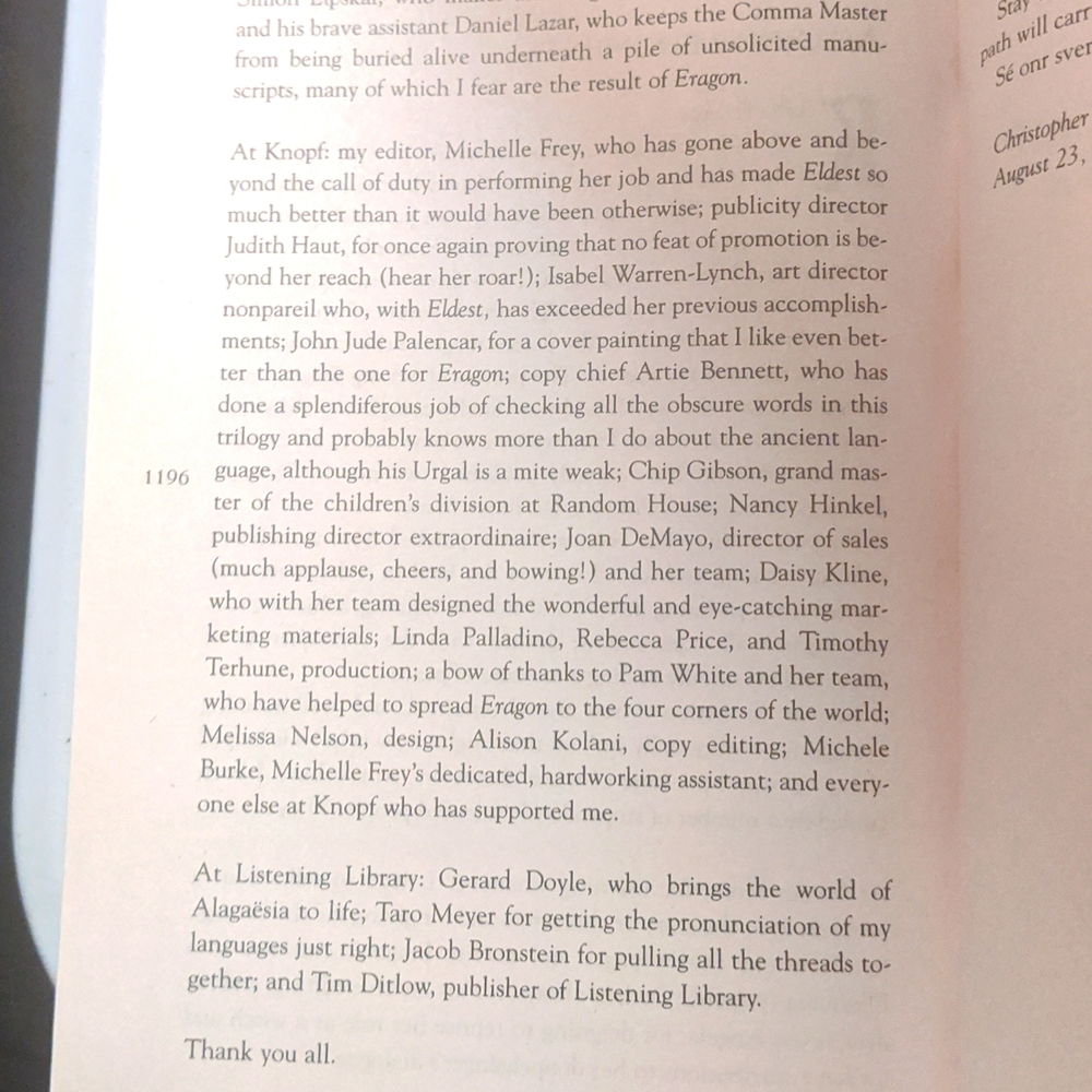 Eragon/Eldest by Christopher Paolini - Picture 3 of 7